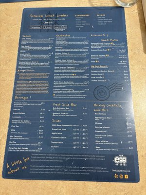 Menu photo 8 The Egg Of Estes Estes Park, CO Menu photo 8 The Egg Of Estes Estes Park, CO