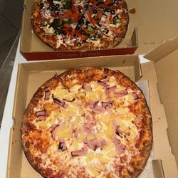 Two Brother's Pizza - 12" Hawaiian Pizza 12" Veggie Lovers