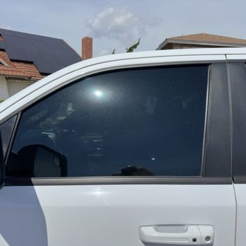 2B1 Tint - 3M Ceramic window tint - drivers side window. - Car Window Tinting Near Me - Garden Grove, California