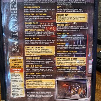 The Dump - Menu 4 - Sports Bars Near Me - Cambria, Wisconsin