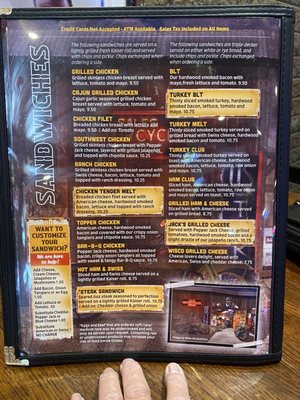 Menu photo 5 The Dump Cambria, WI