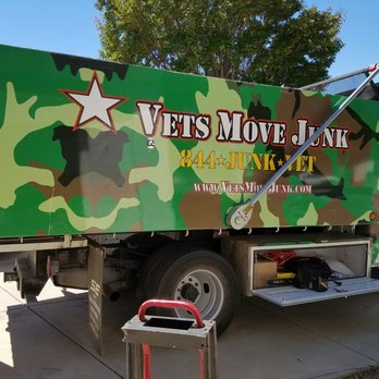 Vets Move Junk - Awesome Truck! Love the concept and theme! - Junk Removal & Hauling Near Me