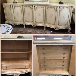Second Blessings Resale Shop - This 10 foot long entrance piece has a companion piece!  Great storage!