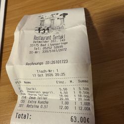 Gaststätte Syrtaki