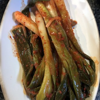 Toad House - sour green onion kimchi - Korean Near Me - Los Angeles, California Toad House - sour green onion kimchi - Korean Near Me - Los Angeles, California