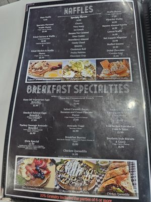 Menu photo 6 American Waffle Diner Stockton, CA