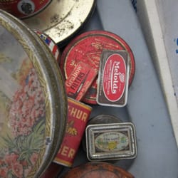 RJ's Treasure Barn - Vintage containers.