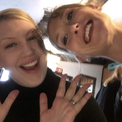 CNY Family Dentistry - Mommy and her bff at baby shower- 2019