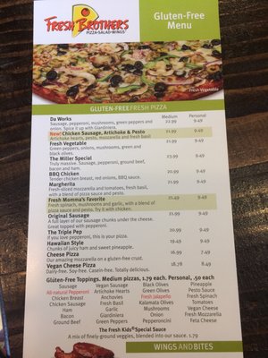 Menu photo 7 Fresh Brothers Pizza Manhattan Beach Manhattan Beach, CA Menu photo 7 Fresh Brothers Pizza Manhattan Beach Manhattan Beach, CA