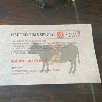 Kingyo - Limited time special - Japanese Near Me - Vancouver, British Columbia