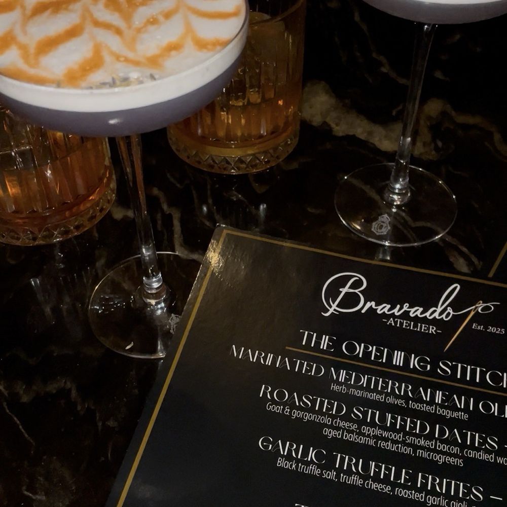 Bravado - Lavender Martini & Old Fashions - Tapas/Small Plates Near Me - Covina, California Bravado - Lavender Martini & Old Fashions - Tapas/Small Plates Near Me - Covina, California
