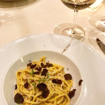 Potente - Spaghetti al Tartufo Nero - Italian Near Me - Houston, Texas Potente - Spaghetti al Tartufo Nero - Italian Near Me - Houston, Texas
