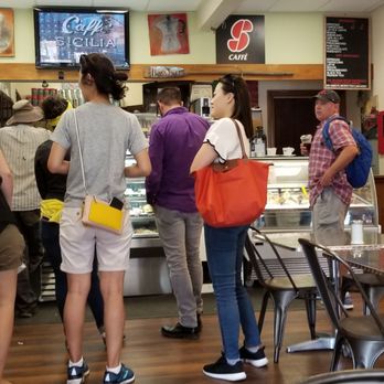 Caffe Sicilia - It gets crowded but the line moves fast. - Bakeries Near Me - Gloucester, Massachusetts Caffe Sicilia - It gets crowded but the line moves fast. - Bakeries Near Me - Gloucester, Massachusetts