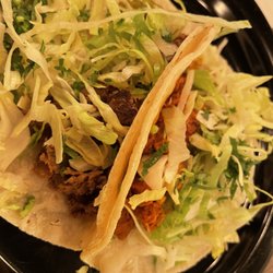 Tio Mateo's Mexican Grille & Greenwich Bay Gourmet - Steak and pork taco with salsa verde