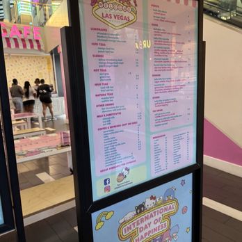 Hello Kitty Cafe - The menu - Themed Cafes Near Me - Las Vegas, Nevada