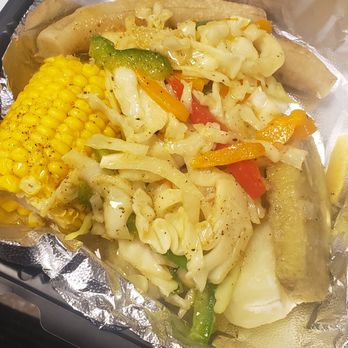 Provo Caribbean Kitchen Express - Ground provisions with steamed vegetables - Caribbean Near Me - Pikesville, Maryland Provo Caribbean Kitchen Express - Ground provisions with steamed vegetables - Caribbean Near Me - Pikesville, Maryland