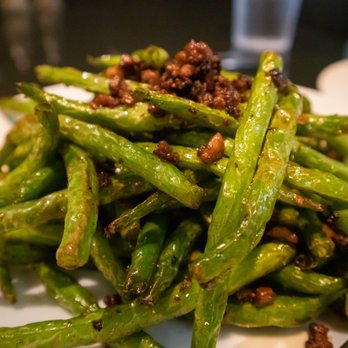 J-Bistro - String bean with ground pork - Chinese Near Me - Atlanta, Georgia J-Bistro - String bean with ground pork - Chinese Near Me - Atlanta, Georgia