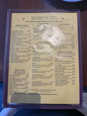 Menu photo 1 Blossom Bee Dublin, CA