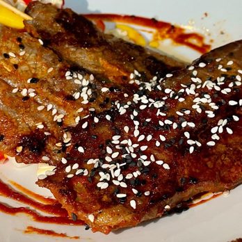 Rails Steakhouse - Korean Beef Skewers - Steakhouses Near Me - Towaco, New Jersey