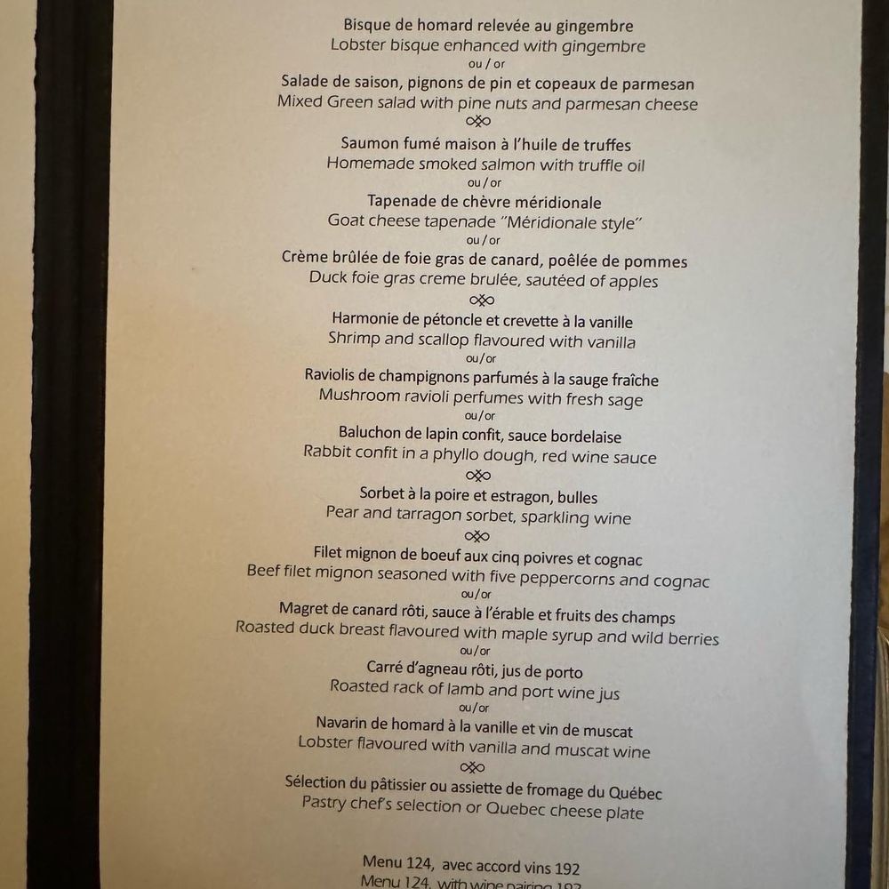 Restaurant Bonaparte - Menu - French Near Me - Montreal, Quebec Restaurant Bonaparte - Menu - French Near Me - Montreal, Quebec