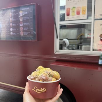 Louki’s - Pistachio Kanafe Louki (9/10) - Gelato Near Me - Queens, New York