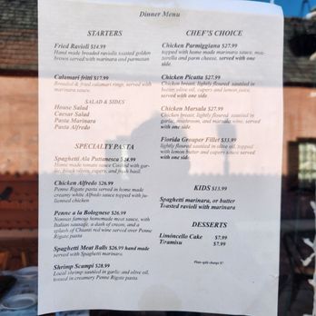 Nonna's Trattoria - Italian Near Me - St Augustine, Florida