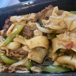 Pad see ew with beef Pad see ew with beef