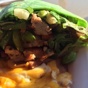 Sidewalk Cafe - look at how thick that wrap is - Tacos Near Me - Venice, California