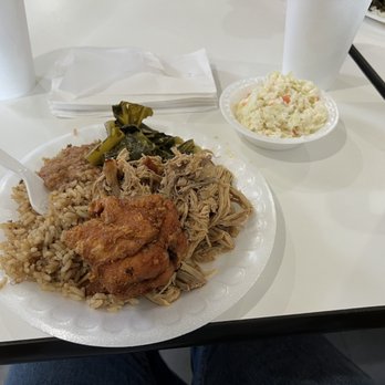 McCabe's Bar-B-Que - Is that a plate of food from McCabe's or is it heaven?  Perhaps a plateful of heaven.   Mmmmmmmm!!!!! - Barbeque Near Me - Manning, South Carolina