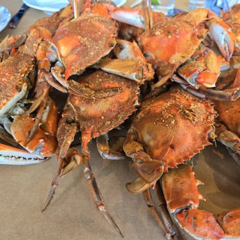 The Choptank - Large blues, with a healthy seasoning of local fave -Old Bay - Seafood Near Me - Annapolis, Maryland