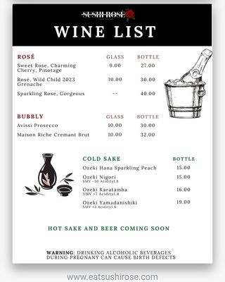 Menu photo 5 Sushi Rose Winston-Salem, NC Menu photo 5 Sushi Rose Winston-Salem, NC