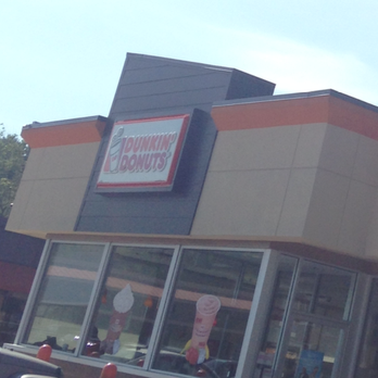 Dunkin' - Walpole Dunkin Donuts -- 703 Main Street / Route 1A, Walpole                 Storefront - Donuts Near Me - Walpole, Massachusetts