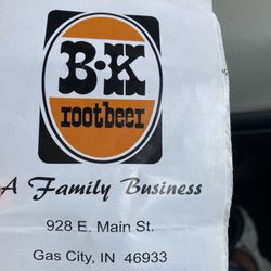 B-K Root Beer