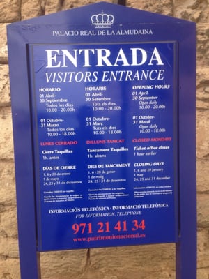 Royal Palace of La Almudaina by null