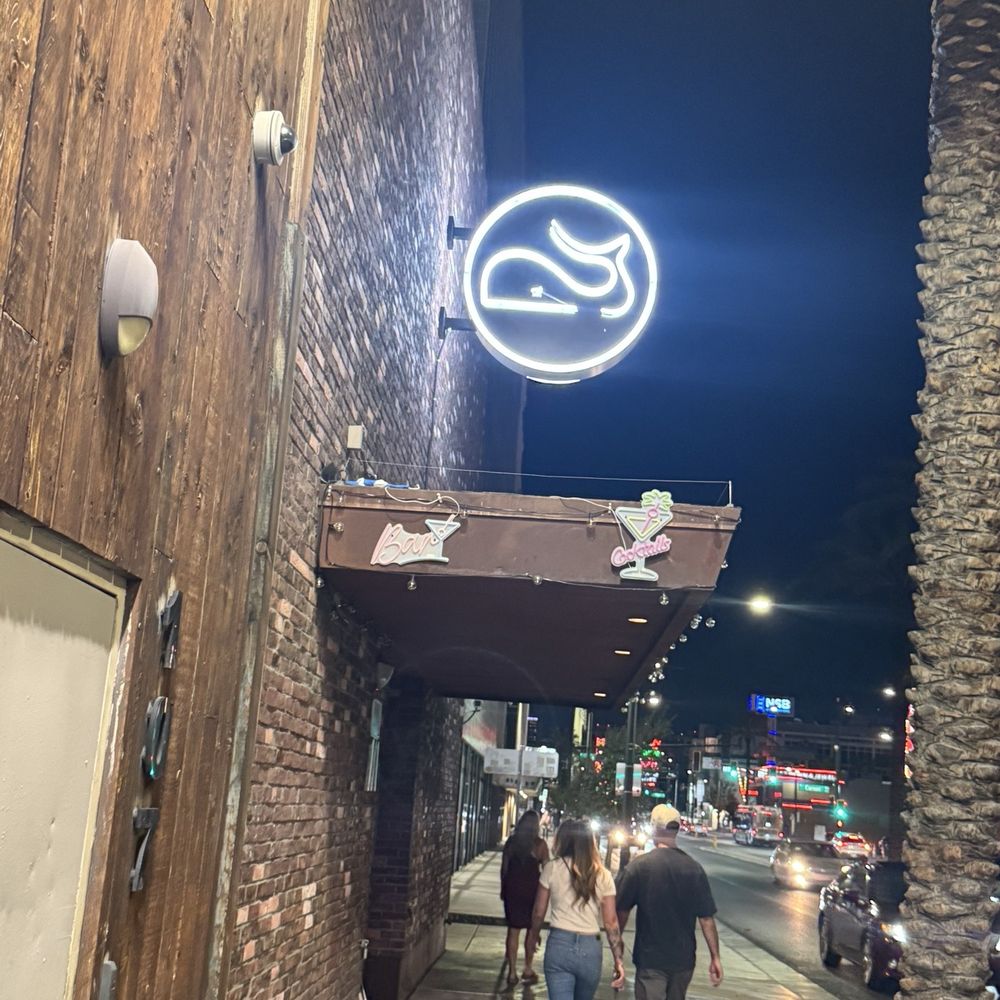 White Whale Neon Sign White Whale Neon Sign