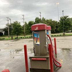 Sunshine Car Wash - view of a few of the vacuum cleaners