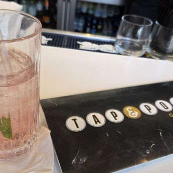 Tap & Pour - She pored me a perfect vodka soda, splash of cranberry with a fresh lime! - Gastropubs Near Me - Windsor Locks, Connecticut