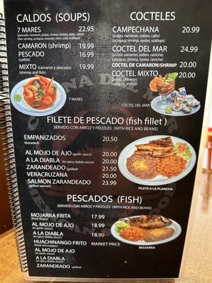 Menu photo 8 Cocina Del Mar Oceanside, CA
