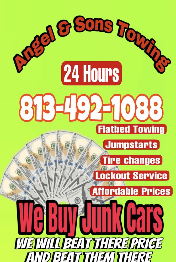 ANGEL AND SONS TOWING Updated September 2024 2302 Bryan Rd, Brandon