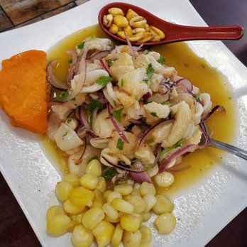 Peru Cafe Express - Mixed seafood ceviche - Peruvian Near Me - Houston, Texas Peru Cafe Express - Mixed seafood ceviche - Peruvian Near Me - Houston, Texas