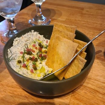 Revel Market and Bar - Smoked trout pate - Bars Near Me - Richmond, Virginia Revel Market and Bar - Smoked trout pate - Bars Near Me - Richmond, Virginia