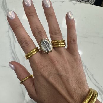 Nail Studio Coronado - Dip powder with chrome - Nail Salons Near Me - Coronado, California Nail Studio Coronado - Dip powder with chrome - Nail Salons Near Me - Coronado, California