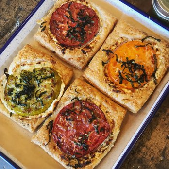 Here To Go - heirloom tomato tart - Pizza Near Me - Buellton, California Here To Go - heirloom tomato tart - Pizza Near Me - Buellton, California