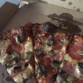Domino's Pizza - Burnt puzza - Pizza Near Me - Placentia, California