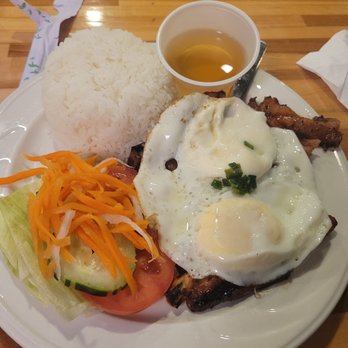 Pho Augusta Grill & Bar - Porkchop and eggs - Vietnamese Near Me - Augusta, Georgia