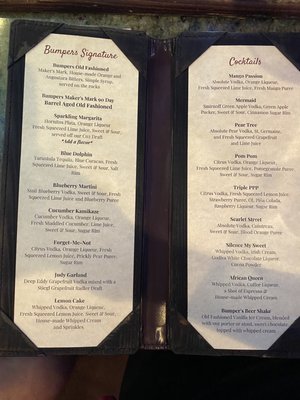 Menu photo 4 Bumpers Grill and Bar Fairview, OR