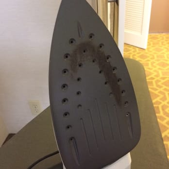 Charleston Marriott - Iron surface with caked-on brown sludge - Hotels Near Me - Charleston, South Carolina