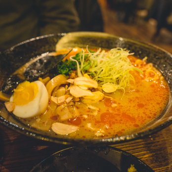 Umai - spicy pork garlic ramen - yum! - Japanese Near Me - Chicago, Illinois