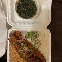 Chicken and Beef Kofta Combo Platter