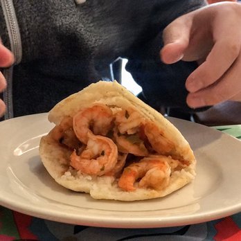 Arepas Cafe - Shrimp arepa - Venezuelan Near Me - Astoria, New York